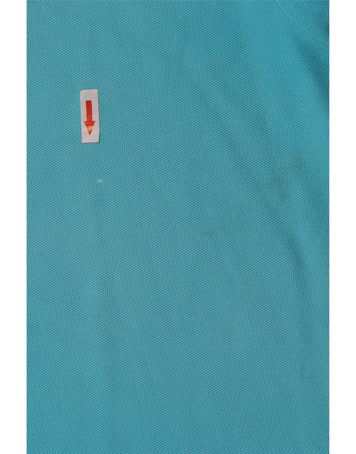 Nike herre poloshirt XL blå bomuld