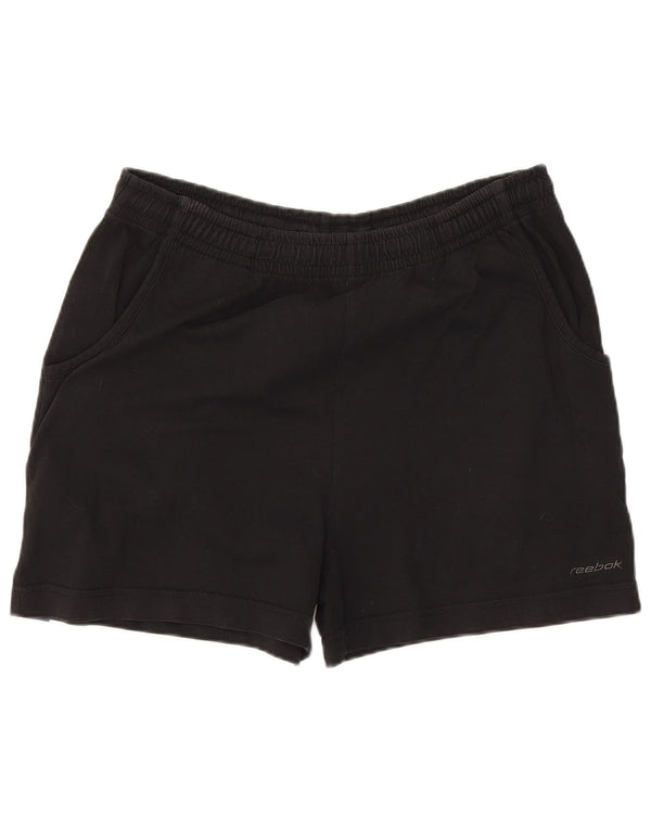 Reebok Sportsshorts til kvinder UK 14 Stor sort bomuld