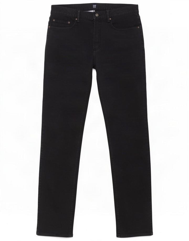 Gap Herre Slim Jeans W33 L34 Marineblå Bomuld