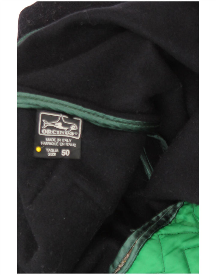 Orcinus Herre Windbreaker Jacket IT 50 Large Navy Blue Wool