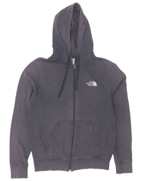 The North Face Herre hættetrøje med lynlås lille marineblå bomuld