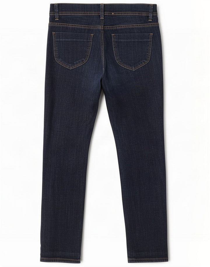 Benetton Dame Slim Jeans W31 L28 Marineblå