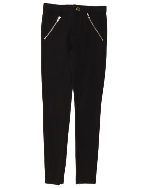 Zara Dame Trafaluc Skinny Casual Bukser XS W24 L28 Sort Viscose