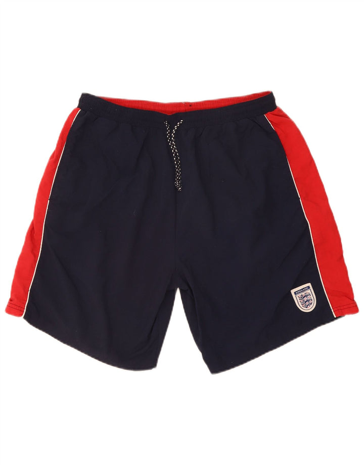 MARKS & SPENCER Badeshorts til mænd Medium Navy Blue Colourblock