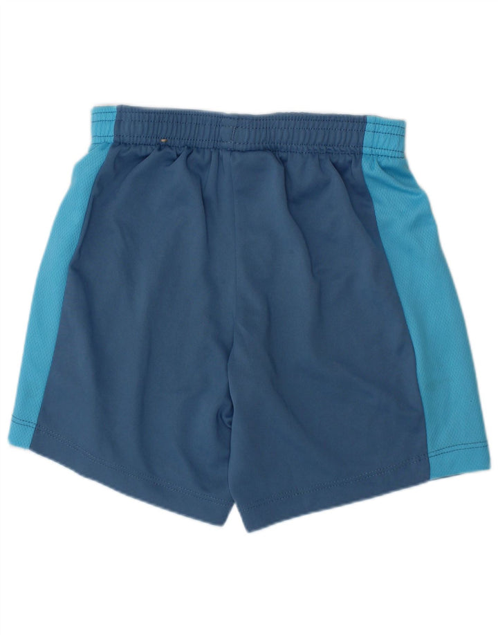 Nike Boys Sports Shorts 7-8 år XS Blue Colourblock Polyester