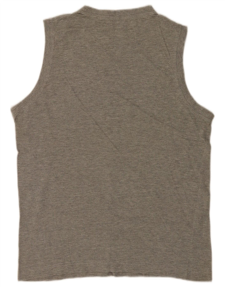 Kappa Herrevest Top Medium Grey Flecked Bomuld