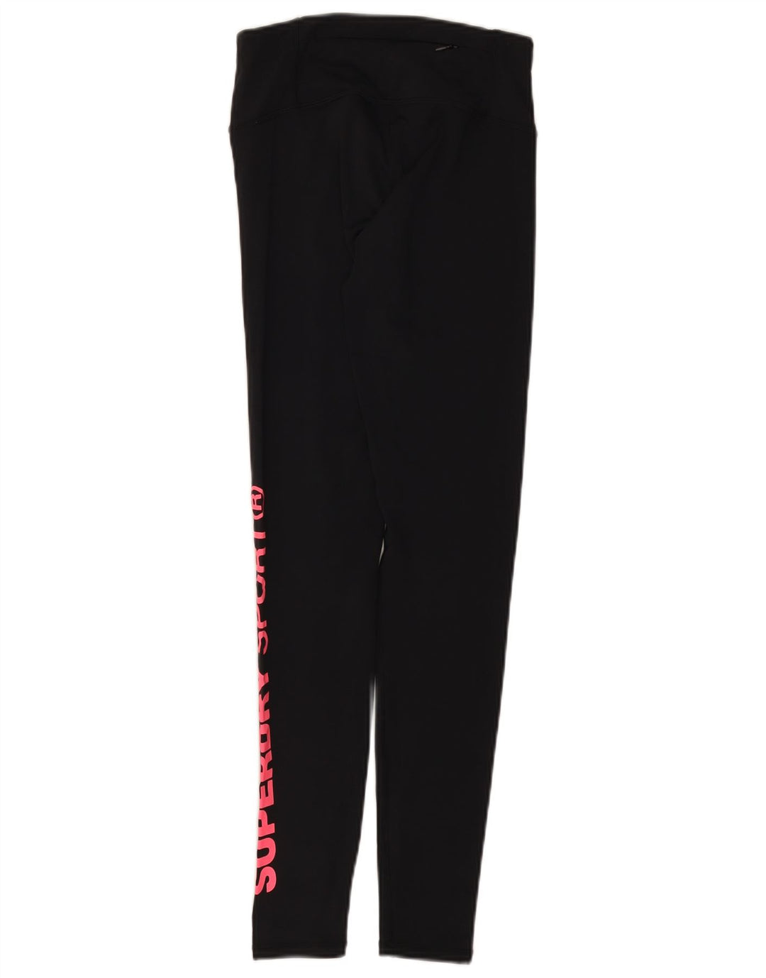Superdry Grafiske Leggings til kvinder UK 8 Lille sort polyester