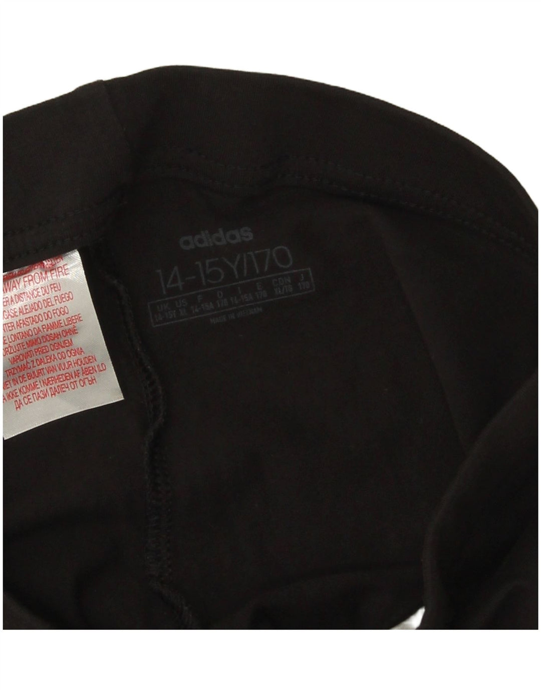 Adidas piger grafiske leggings 14-15 år sort