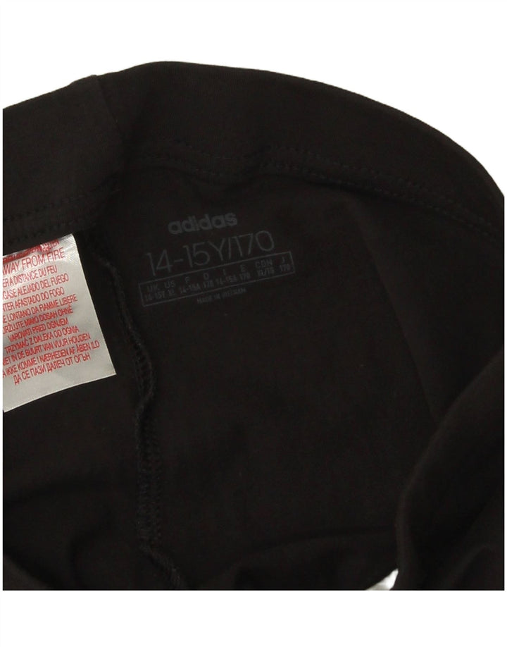Adidas piger grafiske leggings 14-15 år sort