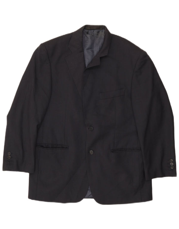 Marks & Spencer Herre 2 Button Blazer Jacket UK 40 Medium Navy Blue