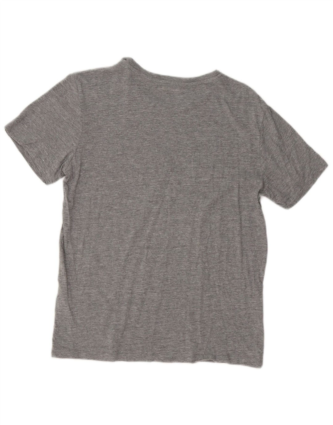 Jack & Jones Herre grafisk T-shirt Top Mellemgrå Flecked Bomuld