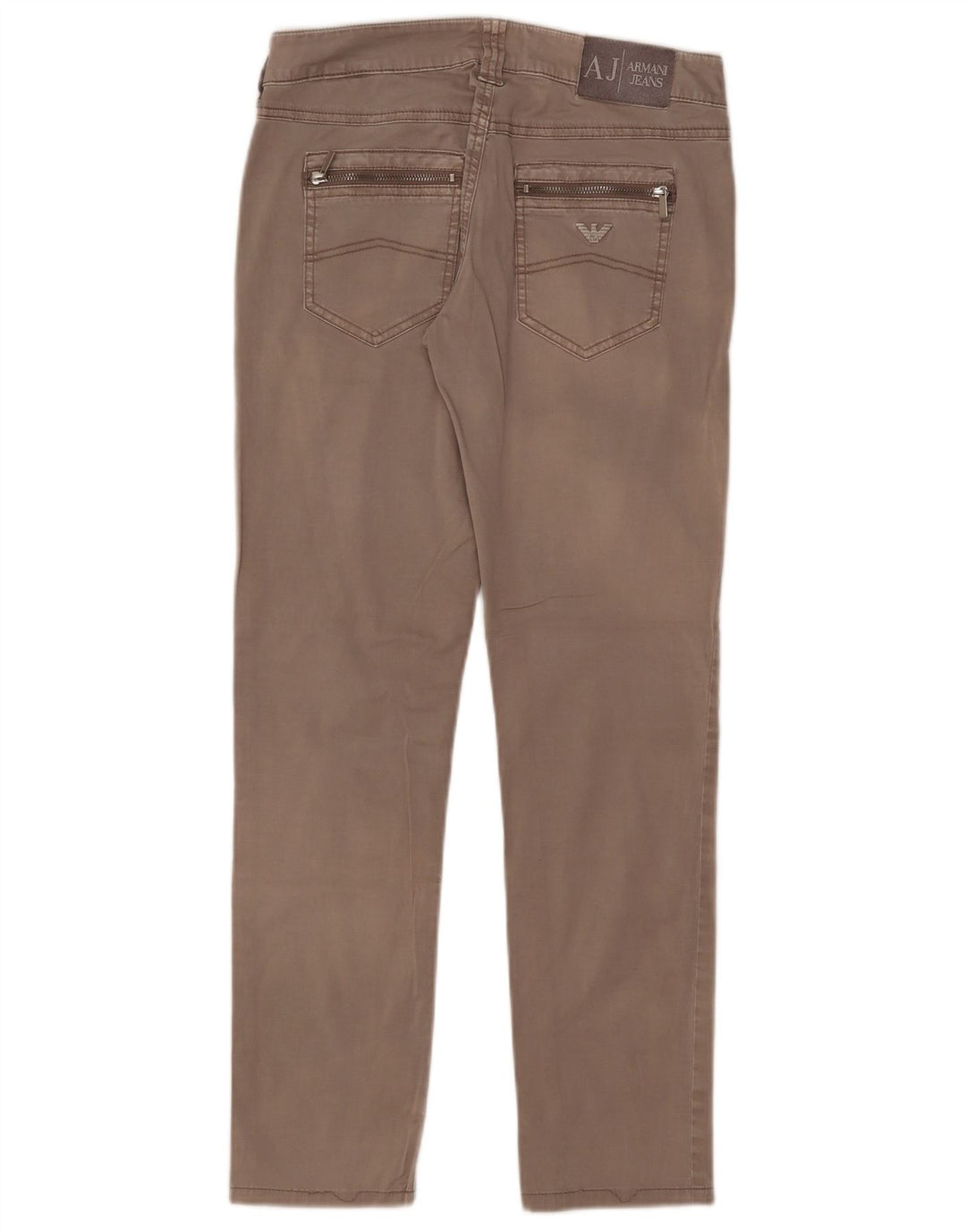 Armani Dame Slim Casual Bukser W27 L28 Grå