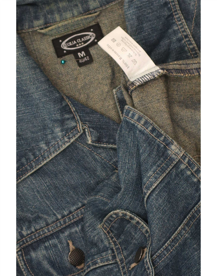 Vintage denimjakke til kvinder EU 40/42 Medium Blue