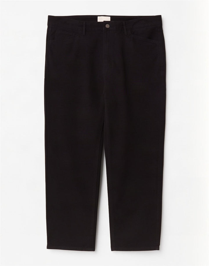 Marks & Spencer Herre Lige Regular Fit Casual Bukser W40 L29 Marineblå