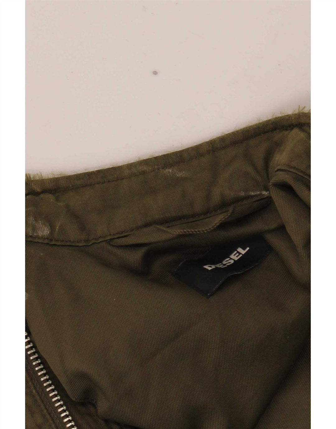 Diesel Bomberjakke til mænd UK 36 Small Khaki