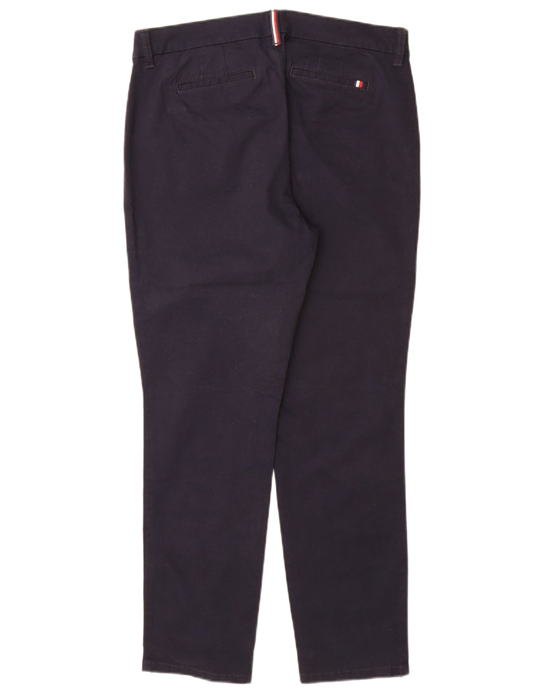 TOMMY HILFIGER Slim Chino-bukser til kvinder US 10 Large W32 L29 Marineblå
