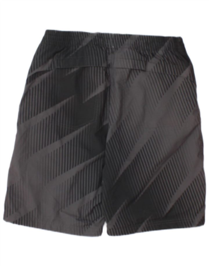 Nike Sportsshorts til mænd UK 26/28 Small Grå Geometrisk Polyester