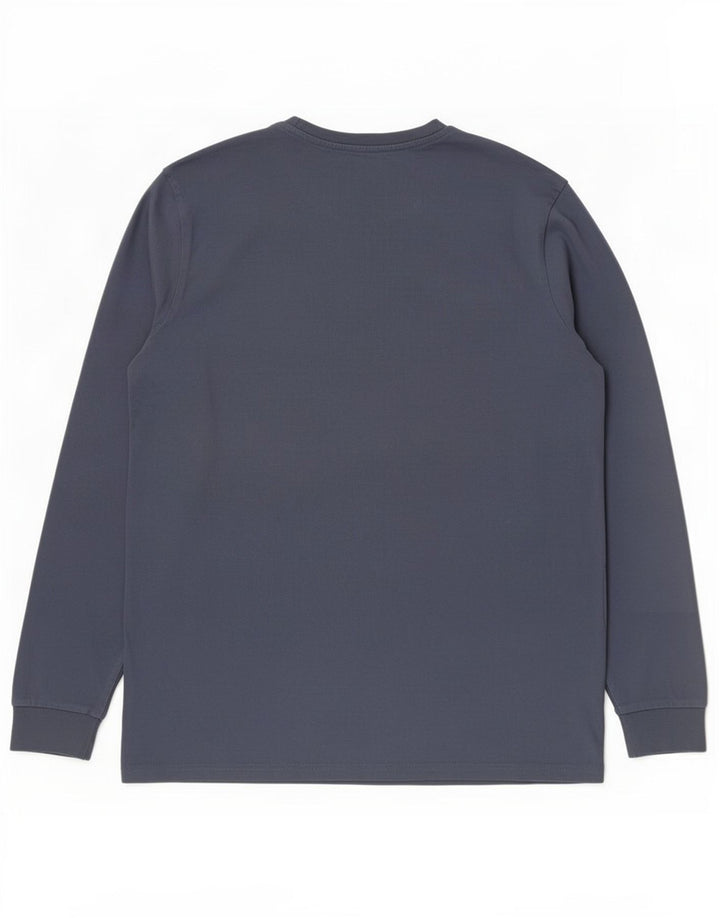 Marks & Spencer Herre Top Langærmet 2XL Blå Bomuld