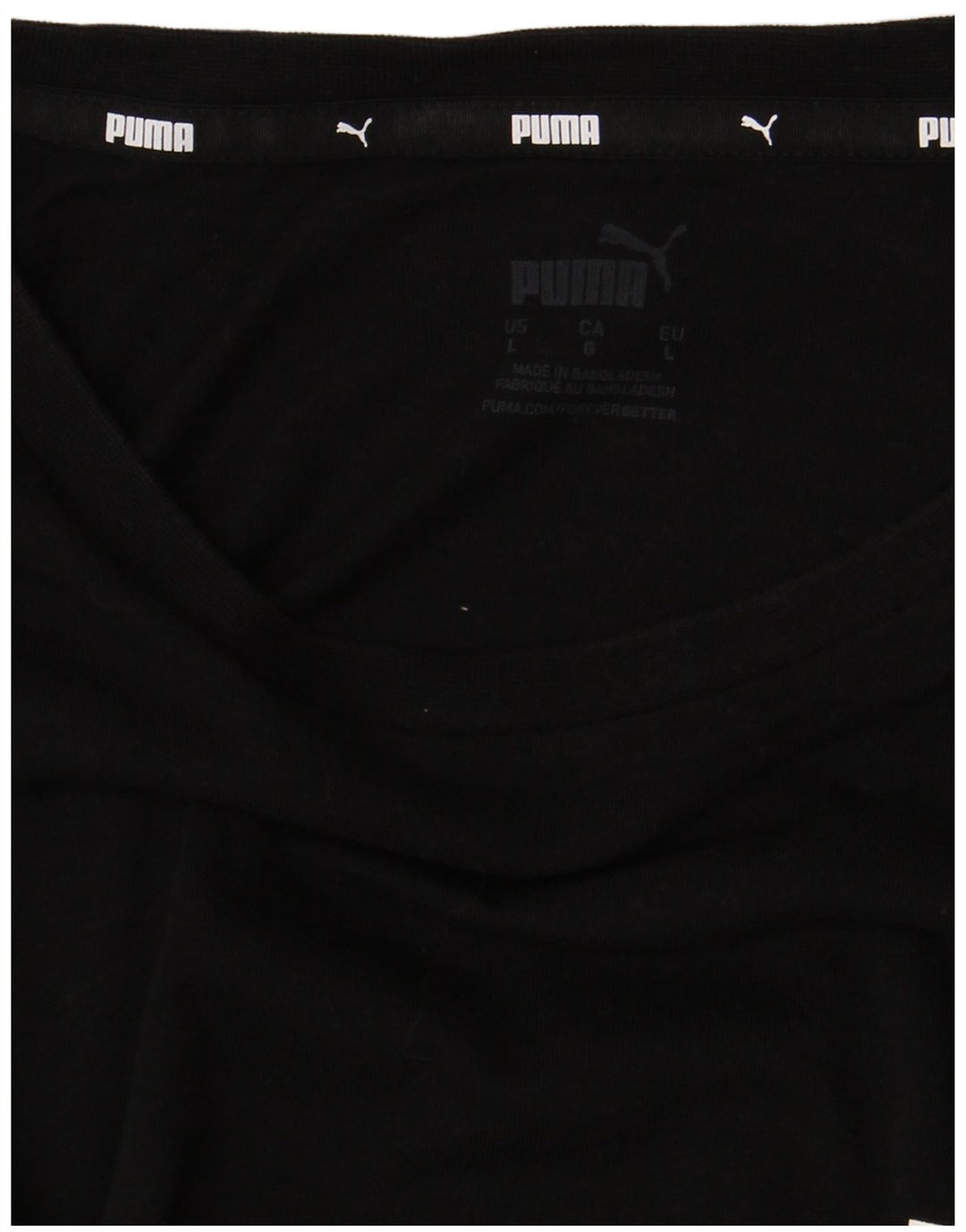 Puma Herre Grafisk T-Shirt Top Stor Sort
