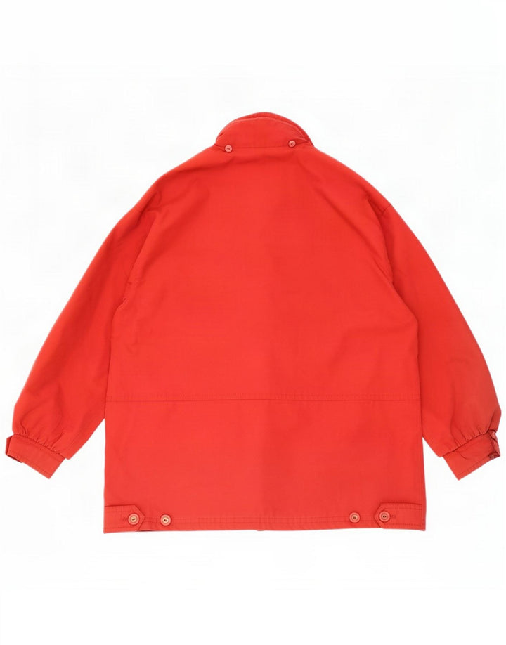 Dannimac Dame Oversized Windbreaker Jacket UK 18 XL Rød Polyester