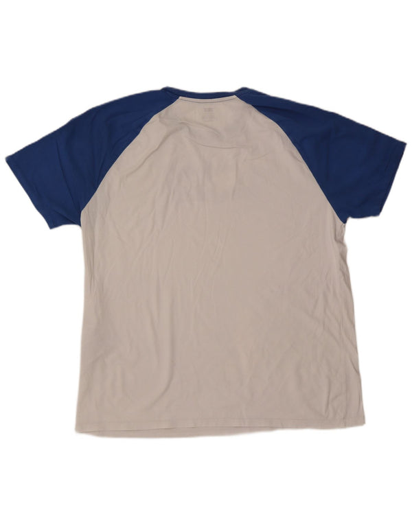 Levi's Herre grafisk T-shirt Top 2XL Hvid Colourblock