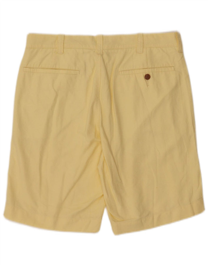 J. CREW Chino Shorts til mænd W30 Medium Gul Bomuld