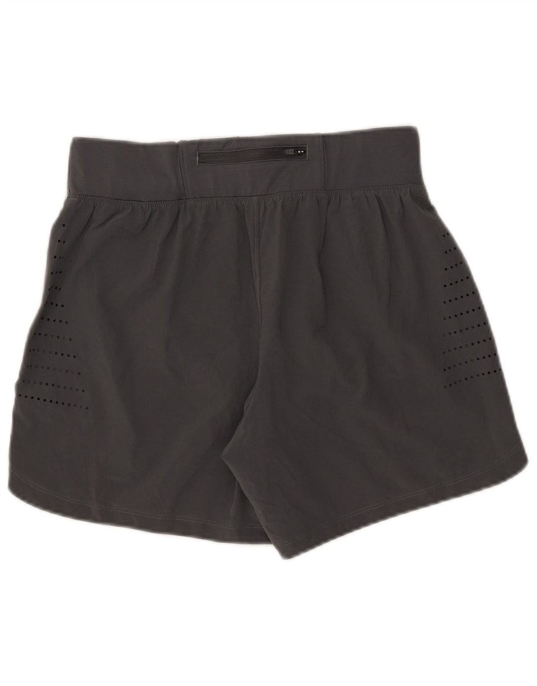 Under Armour Dame Sports Shorts UK 14 Medium Grey Polyester