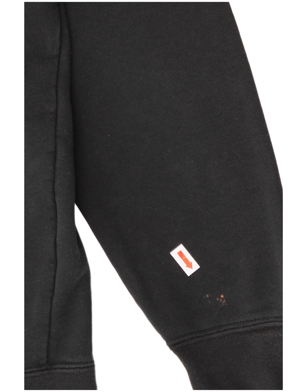 NIKE grafisk sweatshirt til mænd XS Sort bomuld