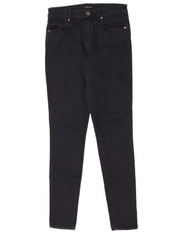 Massimo Dutti Dame Skinny Jeans EU 38 Small W28 L29 Marineblå Bomuld