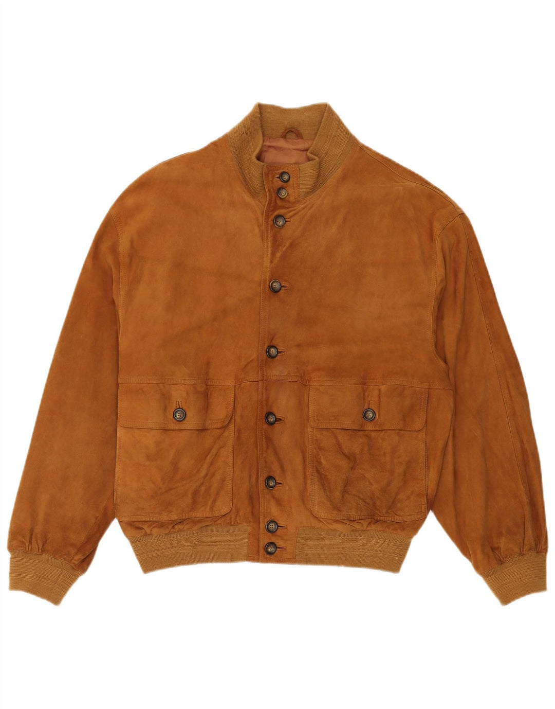 Gara Herre Ruskind Bomber Jacket IT 50 Stor Brun