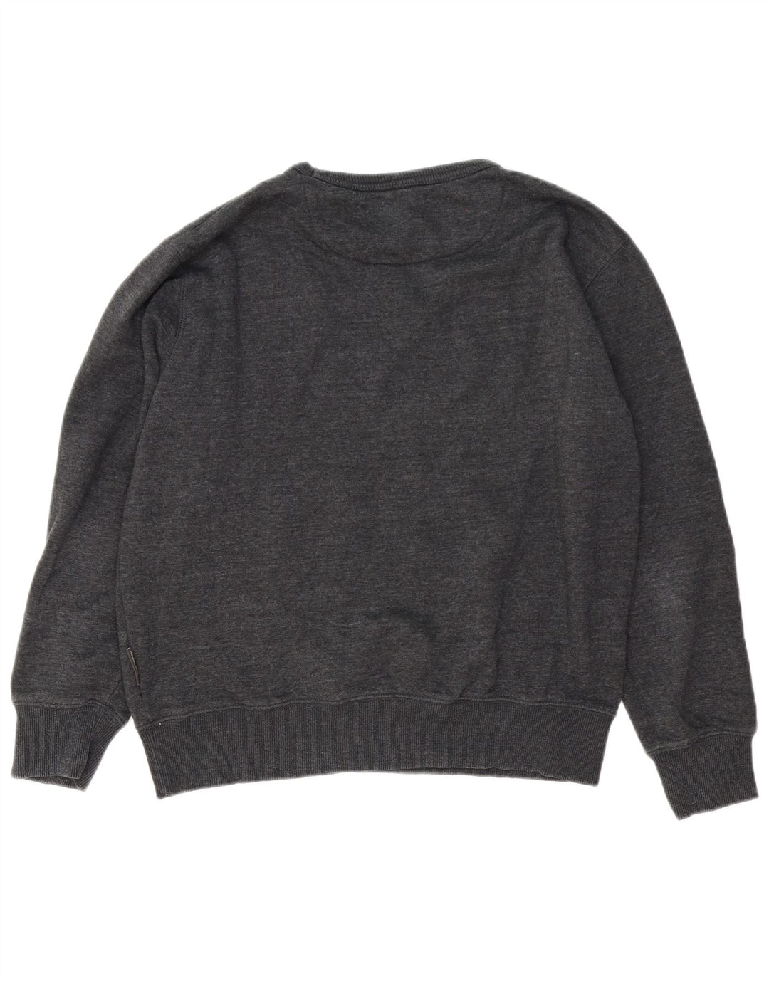 French Connection Herre Sweatshirt Jumper Stor Grå Bomuld