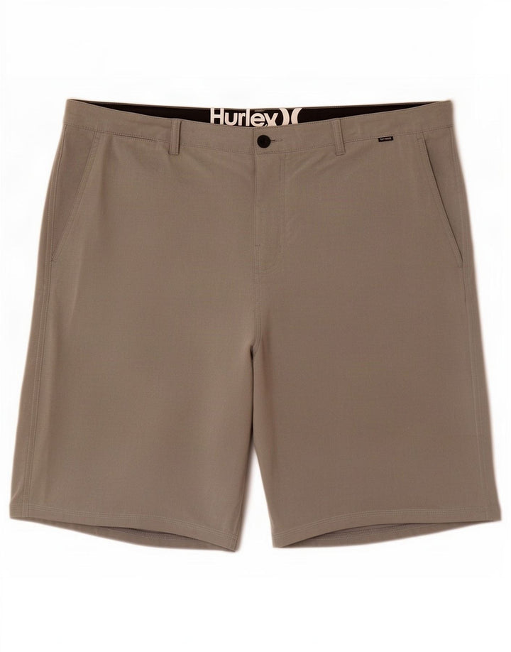 Hurley Herre Chino Shorts W38 XL Grå Polyester