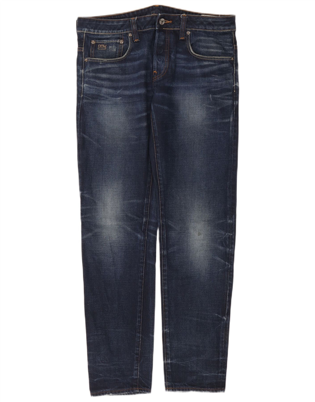 G-Star Slim Jeans til mænd W32 L32 Marineblå bomuld