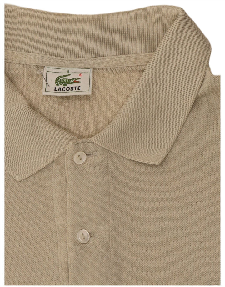 Lacoste herre poloskjorte str. 6 XL Beige