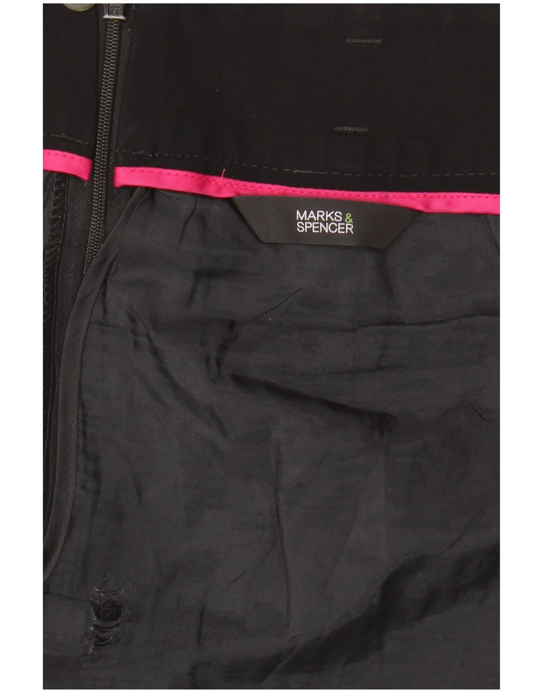 Marks & Spencer Pencil Nederdel til kvinder W28 Medium Sort