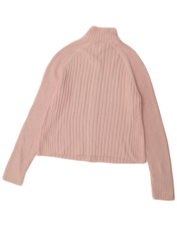 Tommy Hilfiger Dame Cardigan Sweater UK 14 Large Pink