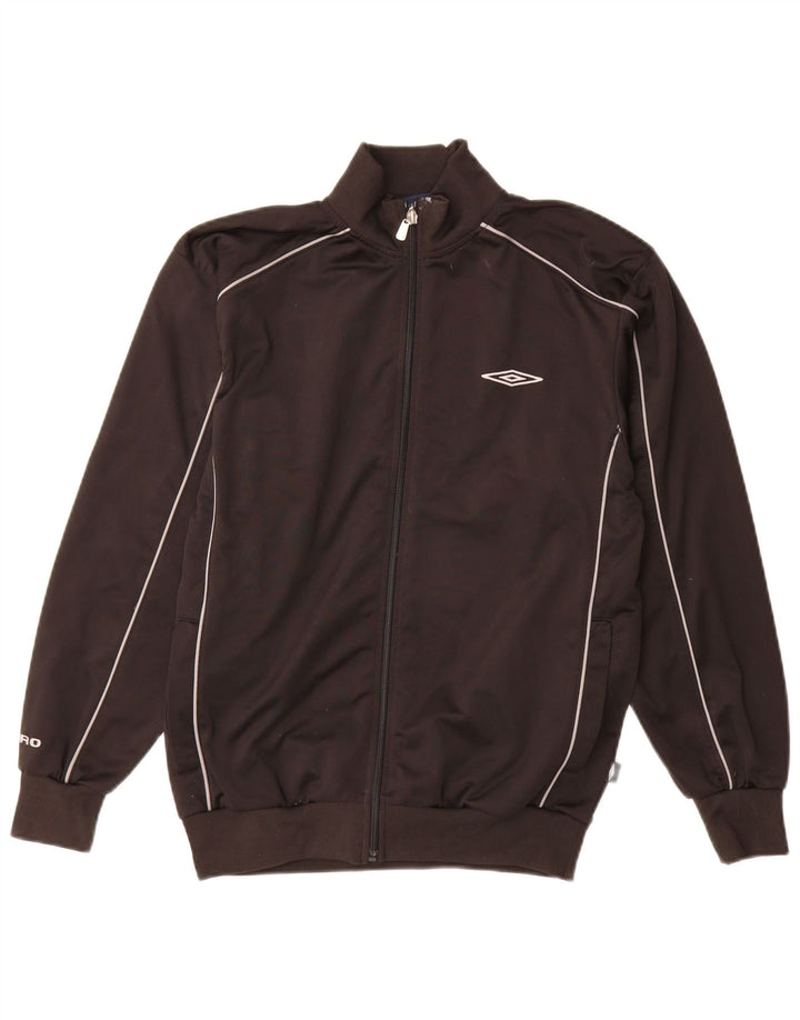 UMBRO Træningsdragt til drenge Topjakke 12-13 år XL Sort Polyester