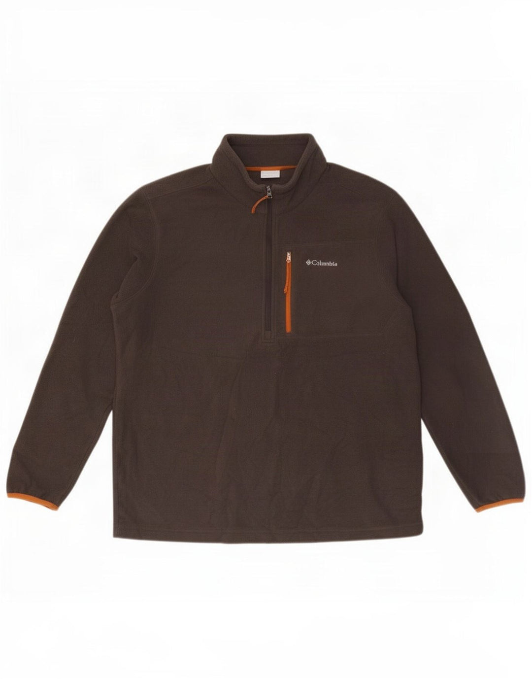 Columbia Herre lynlås-hals Fleece Jumper XL Grå Polyester