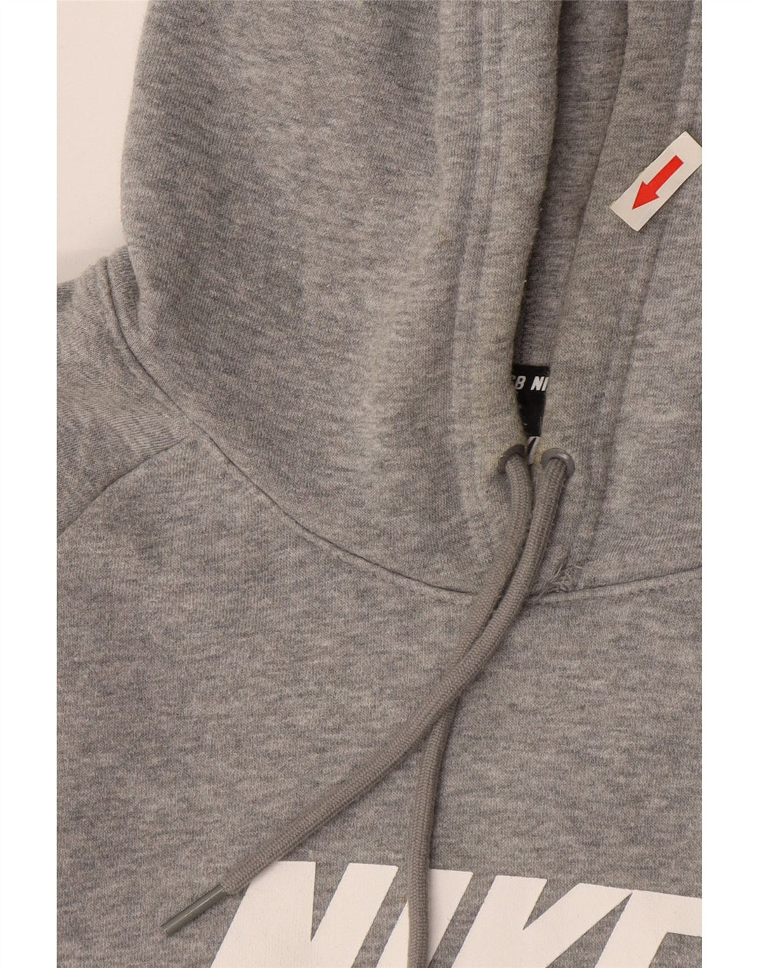 Nike Herre Nike SB Graphic Hoodie Jumper Medium Grey Flecked Bomuld