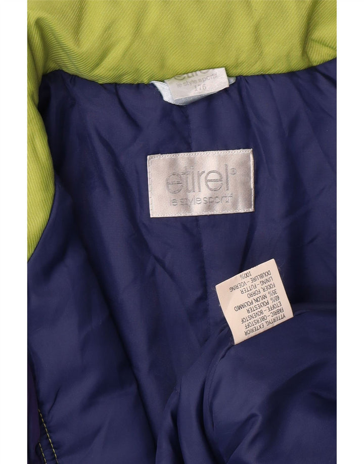 ETIREL Skijumpsuit med hætte til mænd Medium W32 L30 Marineblå polyester