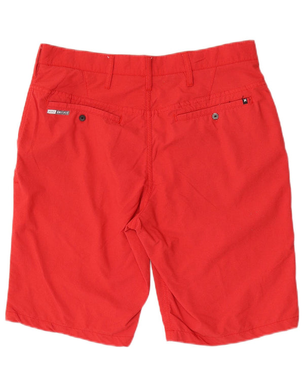 Hurley Herre Dri Fit Chino Shorts W30 Medium Rød Nylon