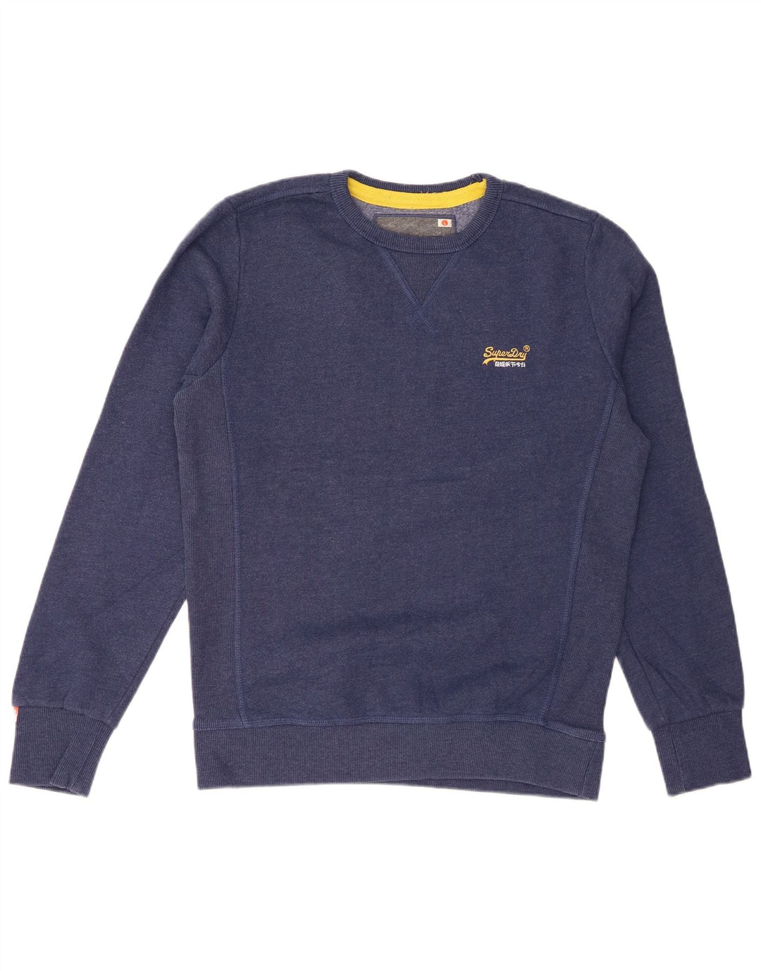 Superdry Sweatshirt til mænd, stor blå bomuld