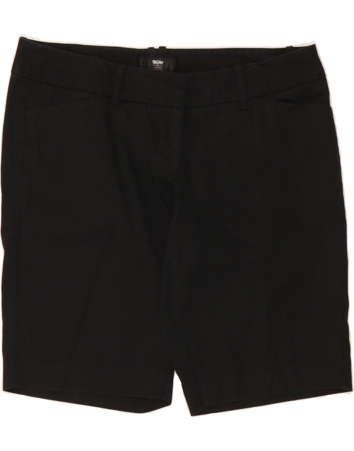 MOSSIMO Womens Casual Shorts US 12 Large W34  Black Cotton Vintage Mossimo and Second-Hand Mossimo from Messina Hembry 