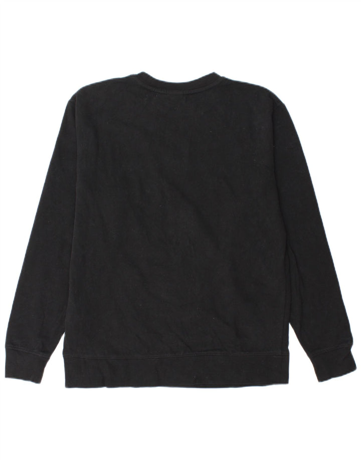 Vans Herre Grafisk Sweatshirt Jumper Lille sort bomuld