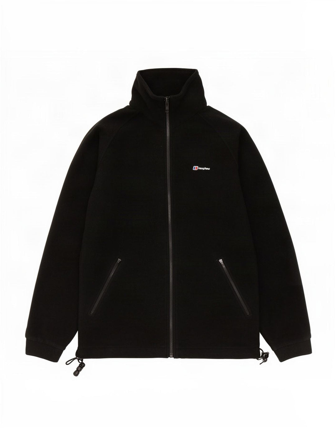 Berghaus Fleecejakke til kvinder UK 16 Stor sort polyester