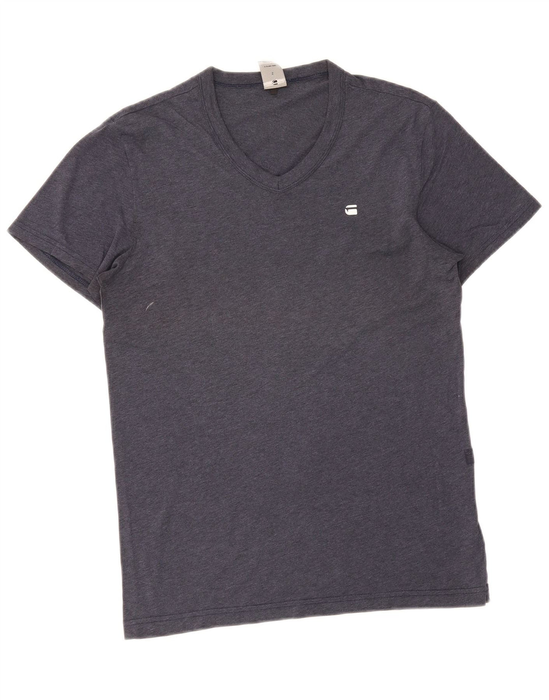 G-Star herre T-shirt top lille marineblå bomuld