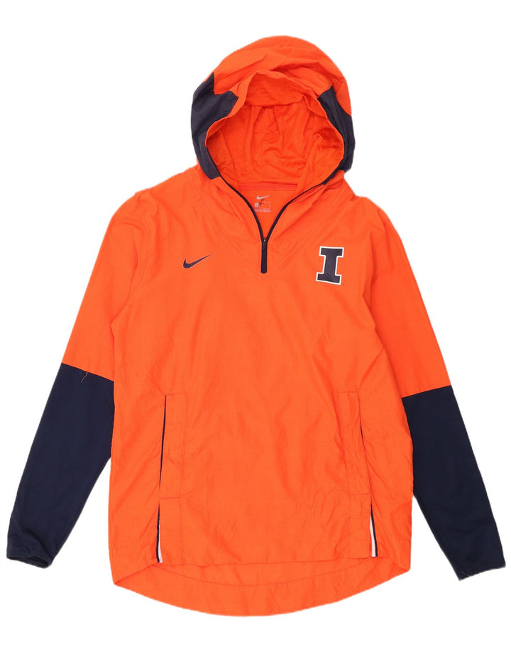 Nike Herre grafisk hættetrøje træningsdragt Top Medium Orange Colourblock