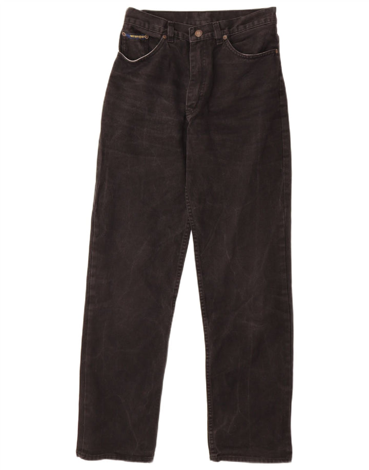 Wrangler Straight Jeans til mænd W29 L29 Sort bomuld