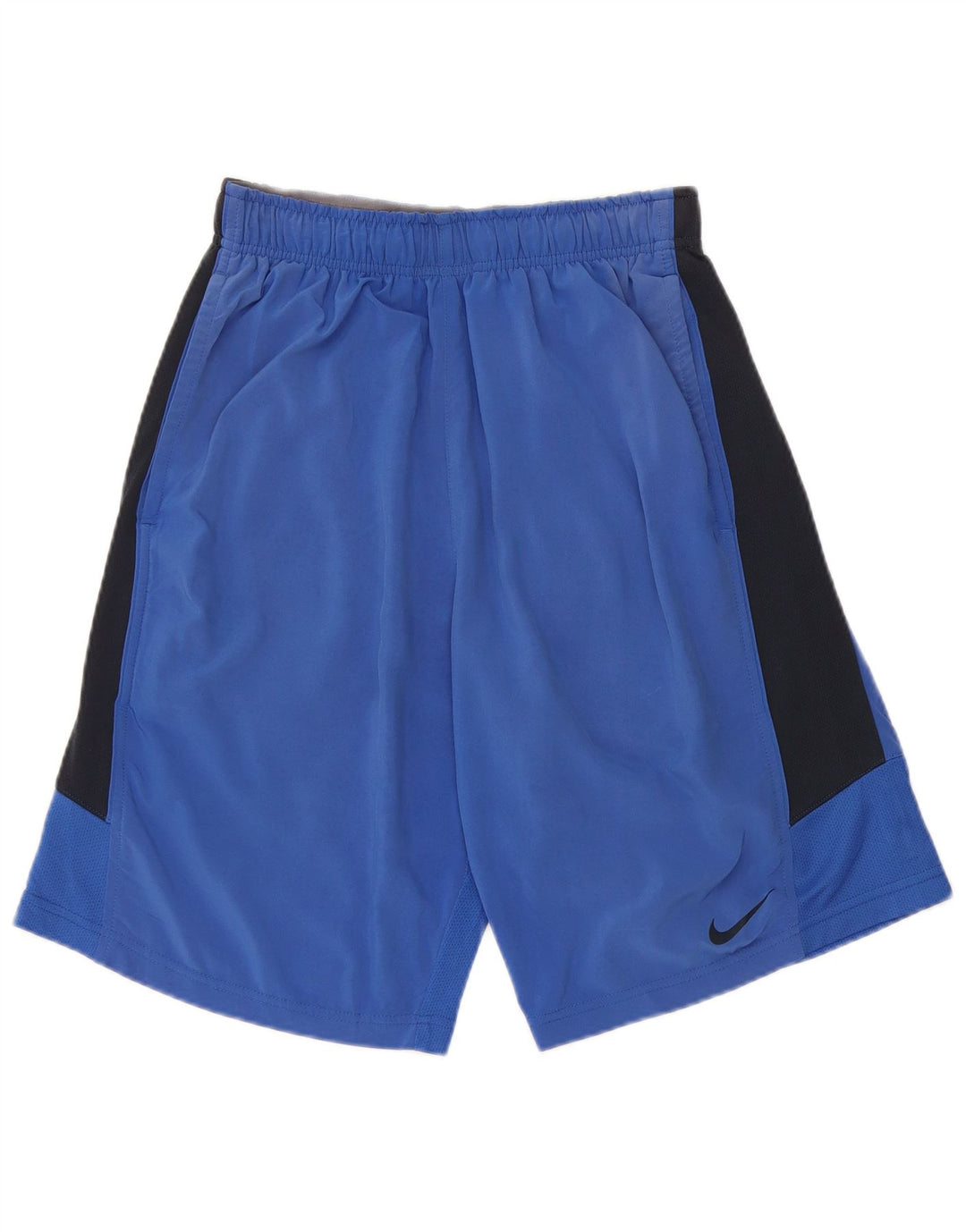 Nike Herre Dri Fit Sportshorts Små Blå Colourblock Polyester
