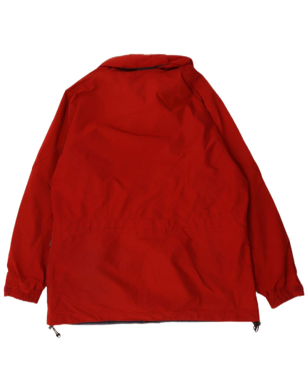 Berghaus Dame Hætte Oversized Regnjakke UK 18 XL Rød Nylon
